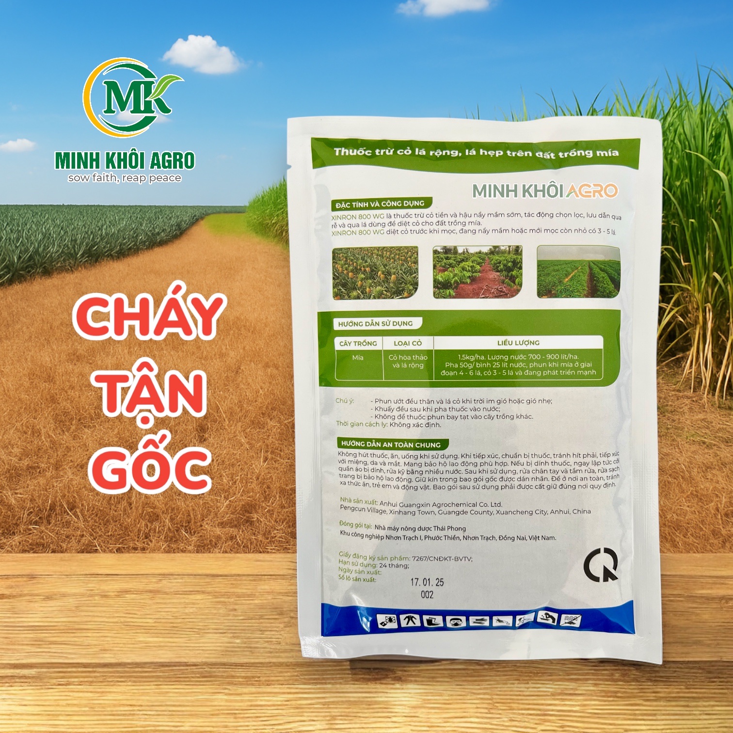 Xinron 800WG - Gói 100g